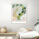 Botanique II by M Studio on GIANT ART - pink botanique flowers