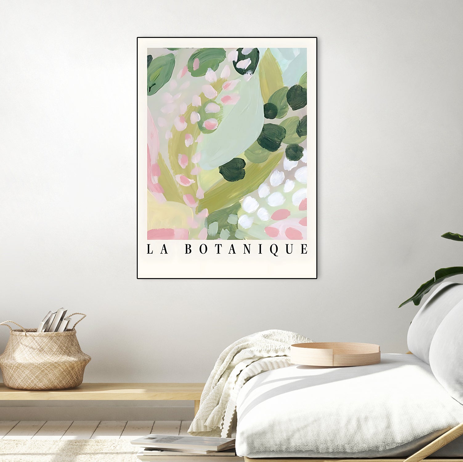 Botanique II by M Studio on GIANT ART - pink botanique flowers