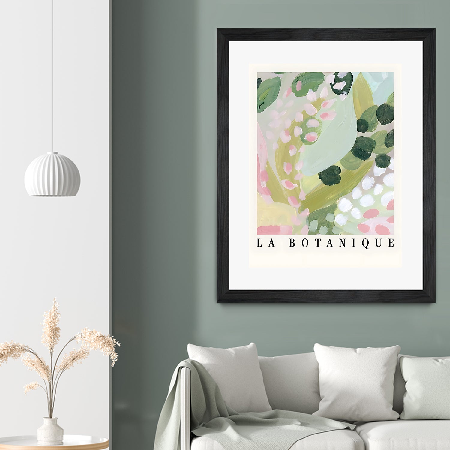 Botanique II by M Studio on GIANT ART - pink botanique flowers