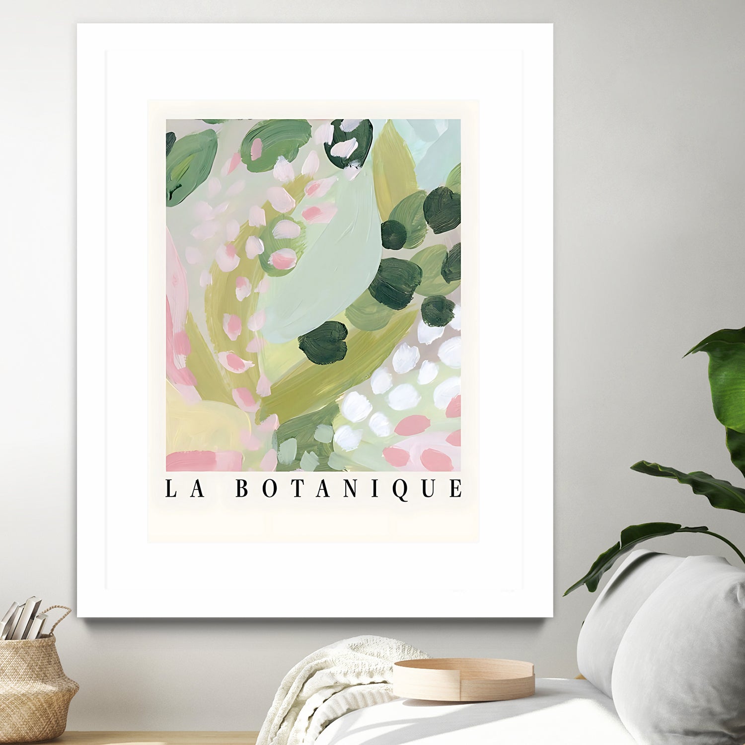 Botanique II by M Studio on GIANT ART - pink botanique flowers