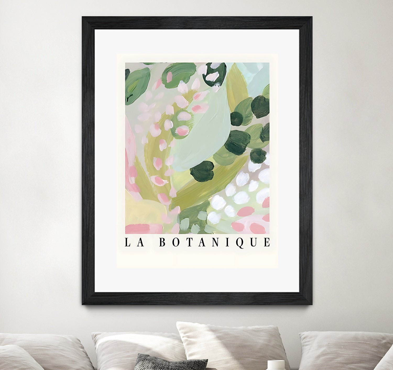 Botanique II by M Studio on GIANT ART - pink botanique flowers