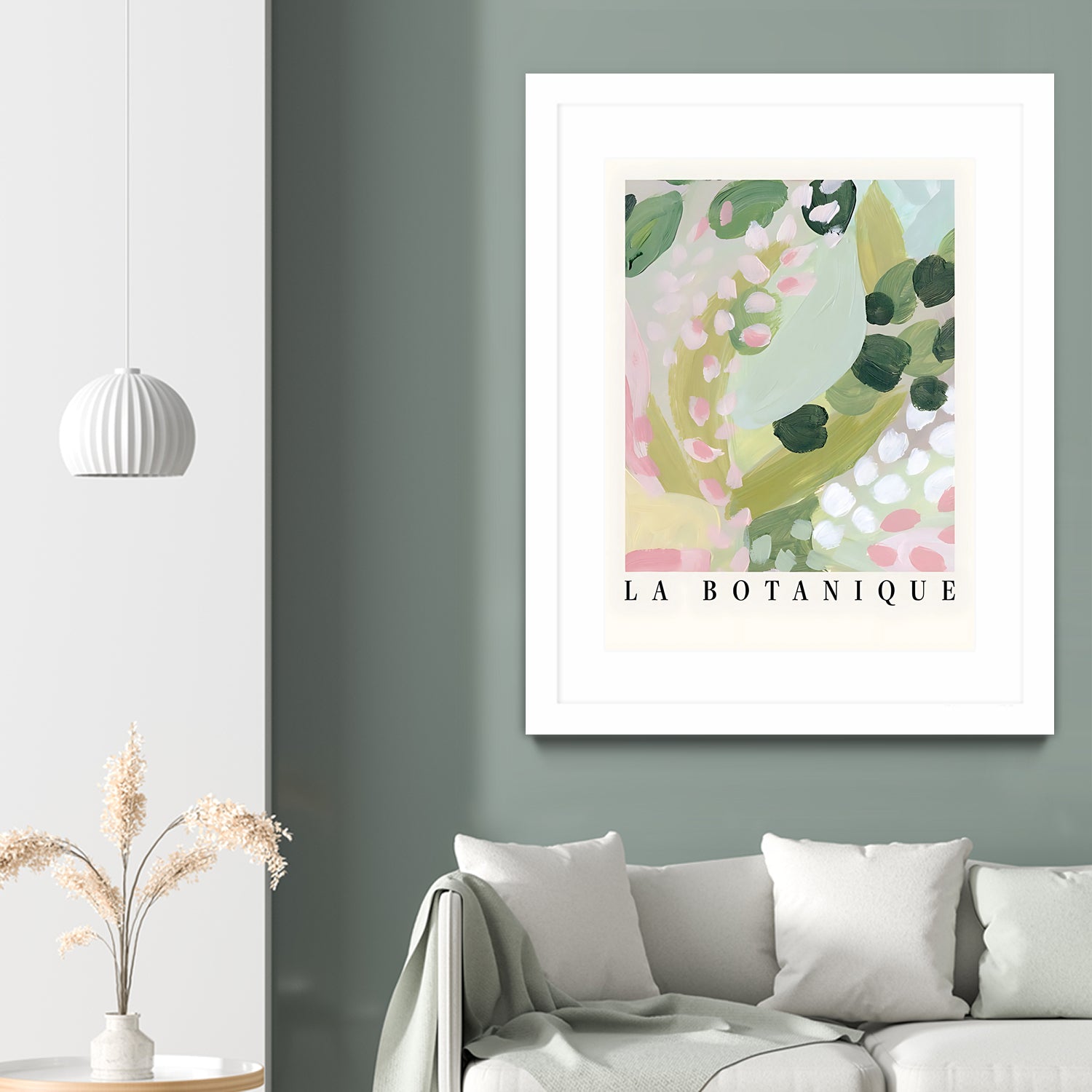 Botanique II by M Studio on GIANT ART - pink botanique flowers