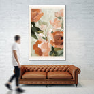 Autumn Blossom by M Studio on GIANT ART - green botanical flowers
