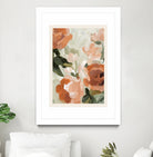 Autumn Blossom by M Studio on GIANT ART - green botanical flowers