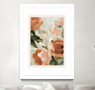 Autumn Blossom by M Studio on GIANT ART - green botanical flowers