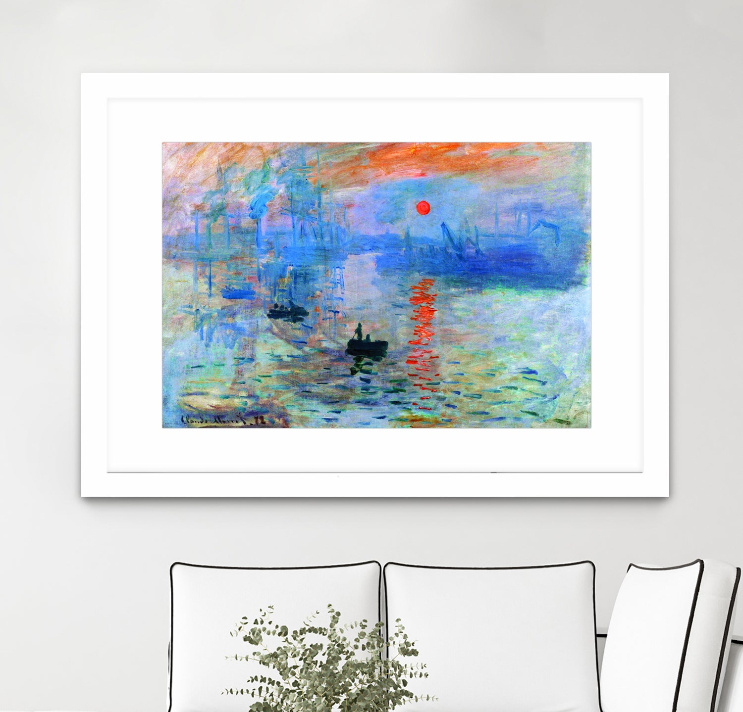 Sunrise 1872 by Monet on GIANT ART - museums