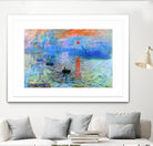 Sunrise 1872 by Monet on GIANT ART - museums