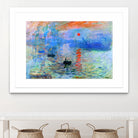 Sunrise 1872 by Monet on GIANT ART - museums