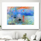 Sunrise 1872 by Monet on GIANT ART - museums