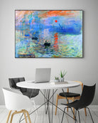 Sunrise 1872 by Monet on GIANT ART - museums