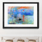 Sunrise 1872 by Monet on GIANT ART - museums