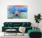 Sunrise 1872 by Monet on GIANT ART - museums