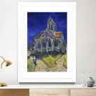 The Church in Auvers-sur-Oise by Vincent van Gogh on GIANT ART - museums