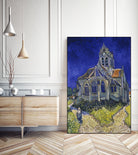 The Church in Auvers-sur-Oise by Vincent van Gogh on GIANT ART - museums