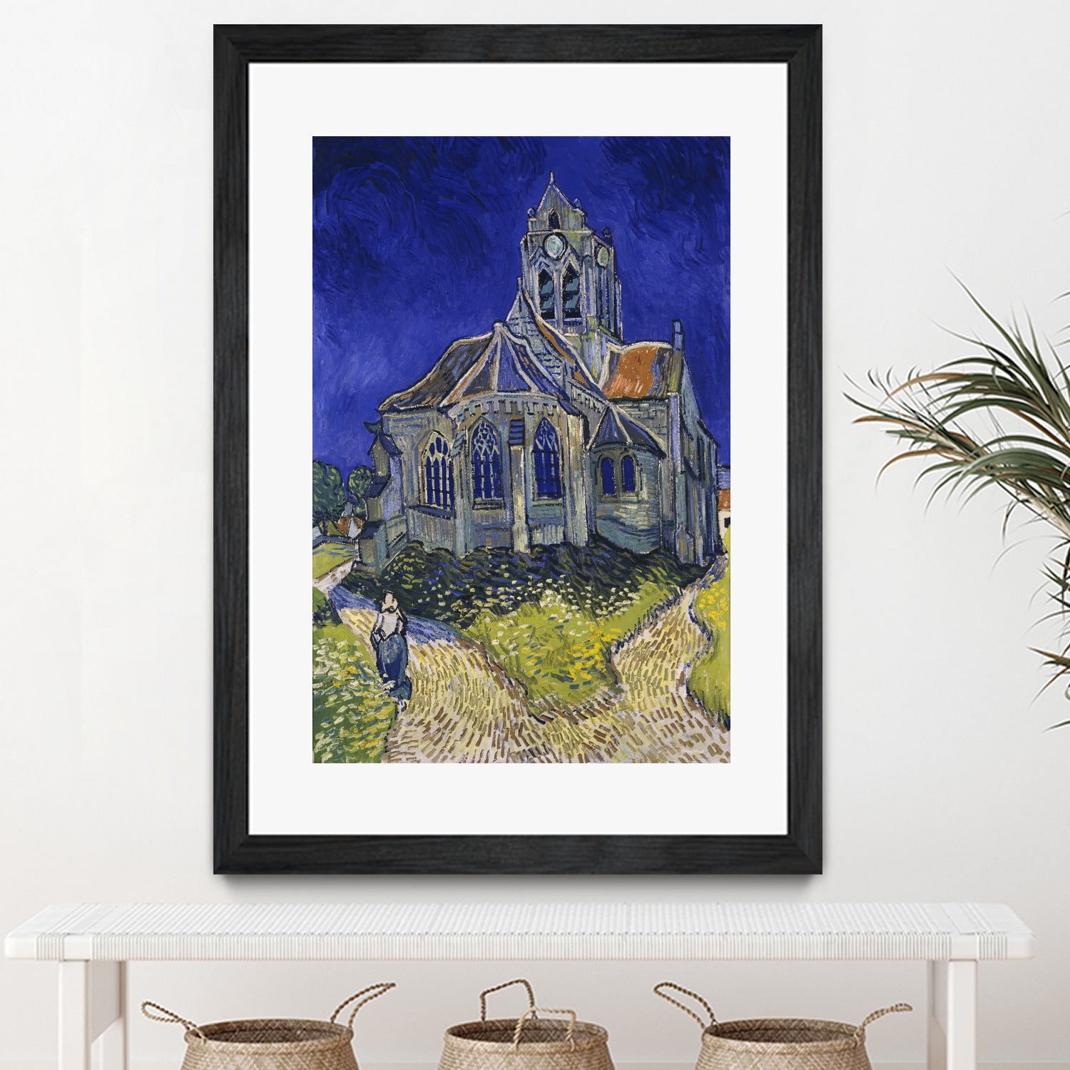 The Church in Auvers-sur-Oise by Vincent van Gogh on GIANT ART - museums