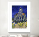 The Church in Auvers-sur-Oise by Vincent van Gogh on GIANT ART - museums