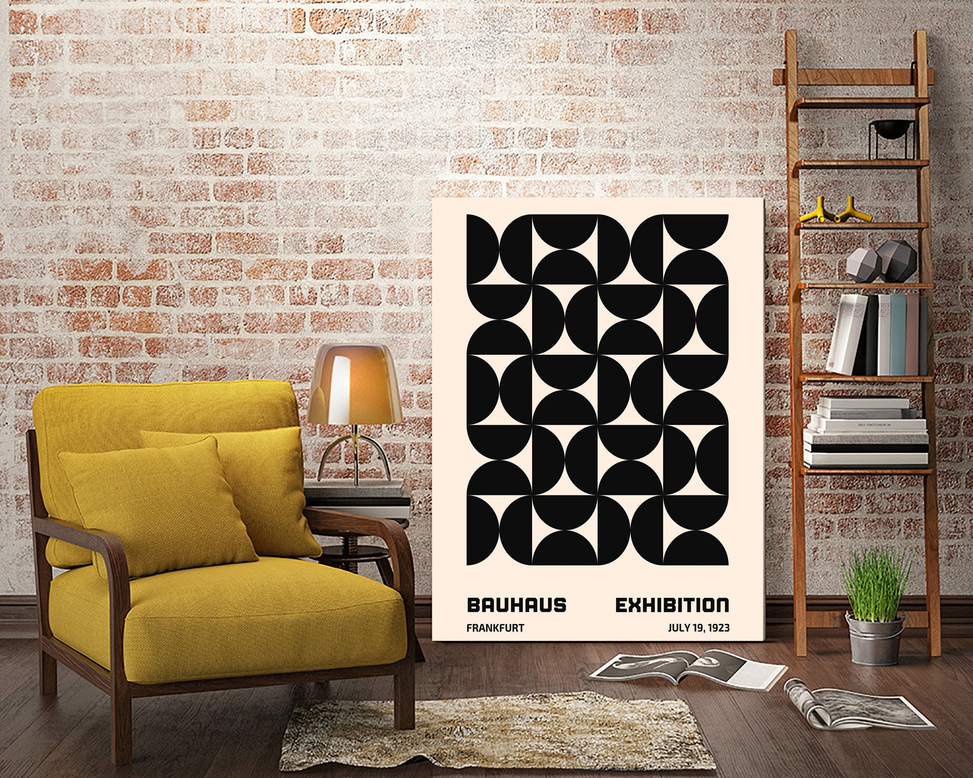 Bauhaus Geometric by M Studio on GIANT ART