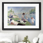 Baigneurs a Asnieres by Georges Seurat on GIANT ART - landscapes