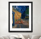 Cafe-terrace at night (Place du forum in Arles), 1888 by Vincent  van Gogh on GIANT ART - museums