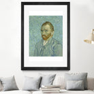 Self Portrait by Vincent Van Gogh on GIANT ART - green figurative