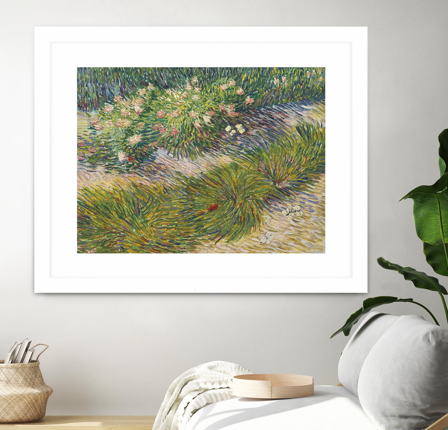 Coin de jardin avec papillons by Vincent van Gogh on GIANT ART