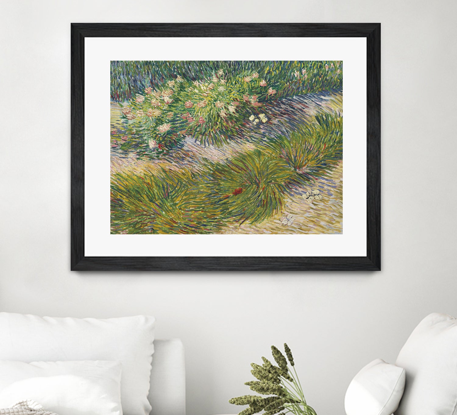 Coin de jardin avec papillons by Vincent van Gogh on GIANT ART