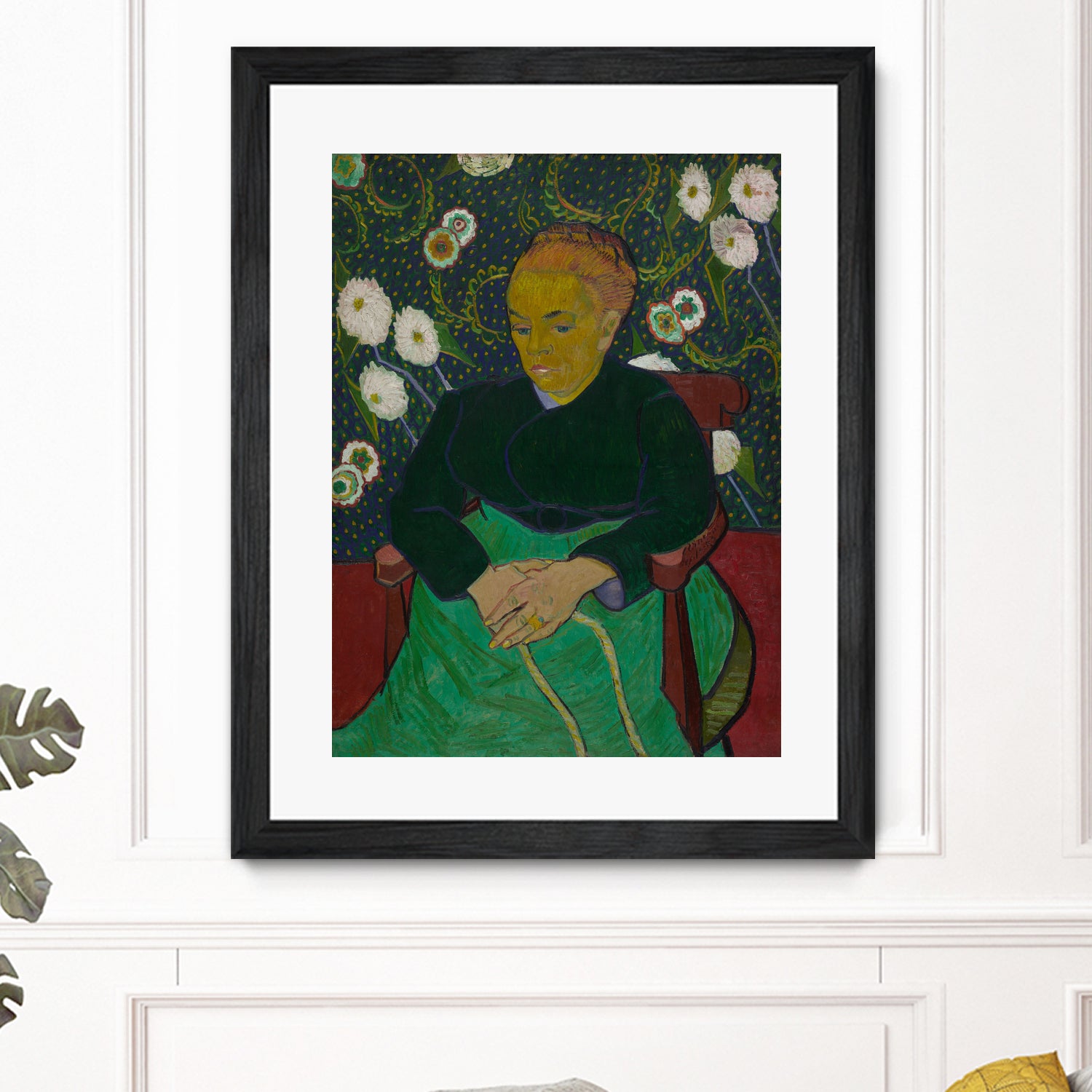 Madame Roulin Rocking the Cradle (La berceuse) by Vincent van Gogh on GIANT ART - museums