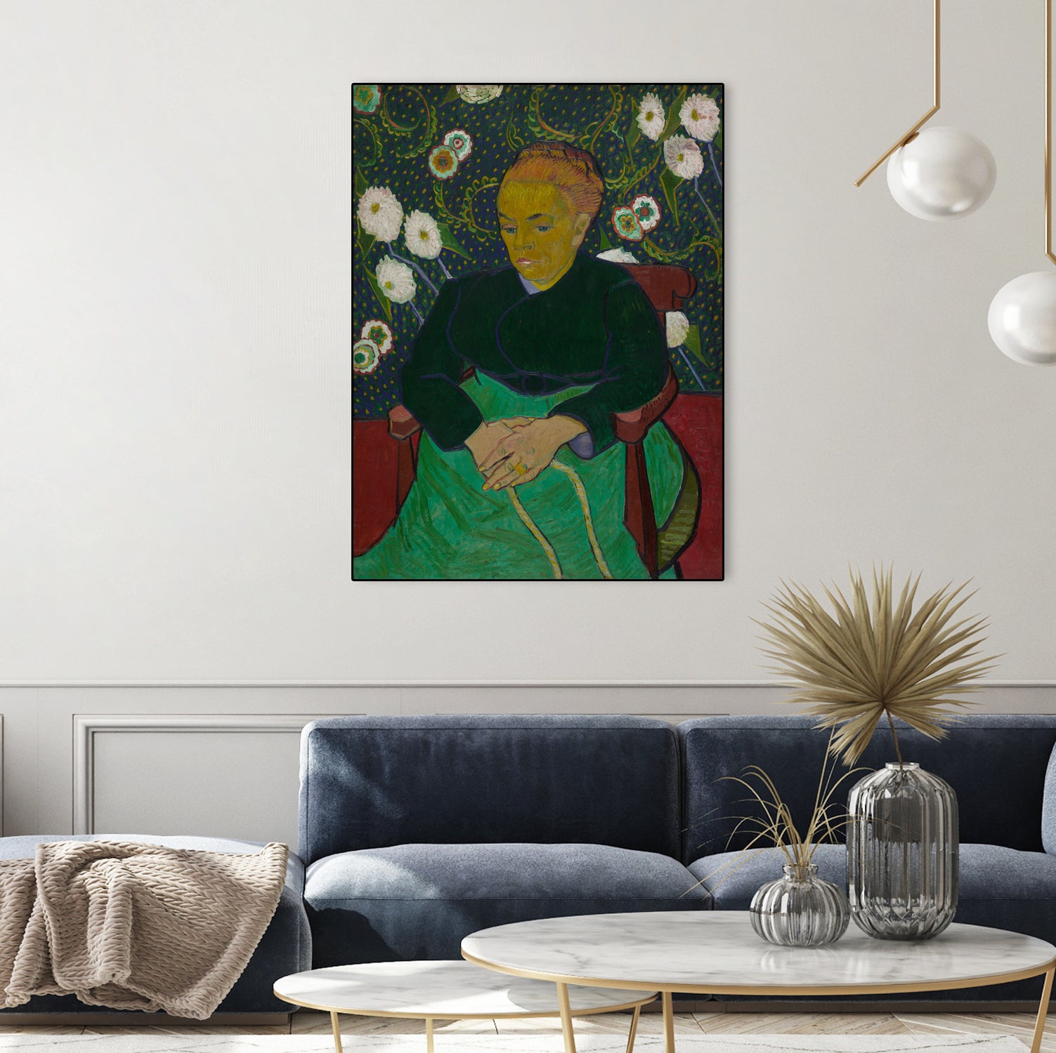 Madame Roulin Rocking the Cradle (La berceuse) by Vincent van Gogh on GIANT ART - museums