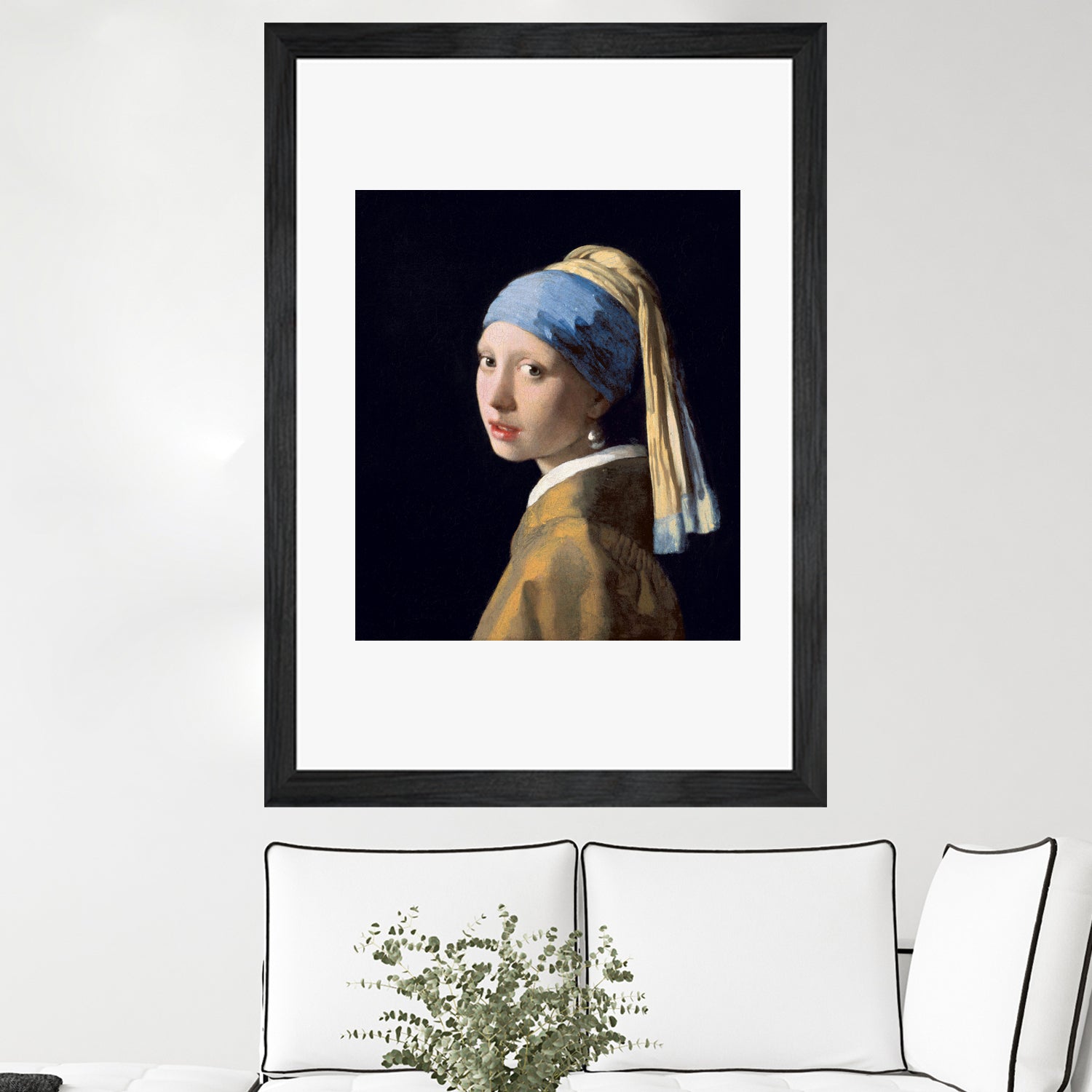 Girl with a Pearl Earring (1665) by Johannes Vermeer on GIANT ART - museums