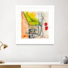 Cartoon #3 by Sylvie  Cloutier on GIANT ART - red abstract