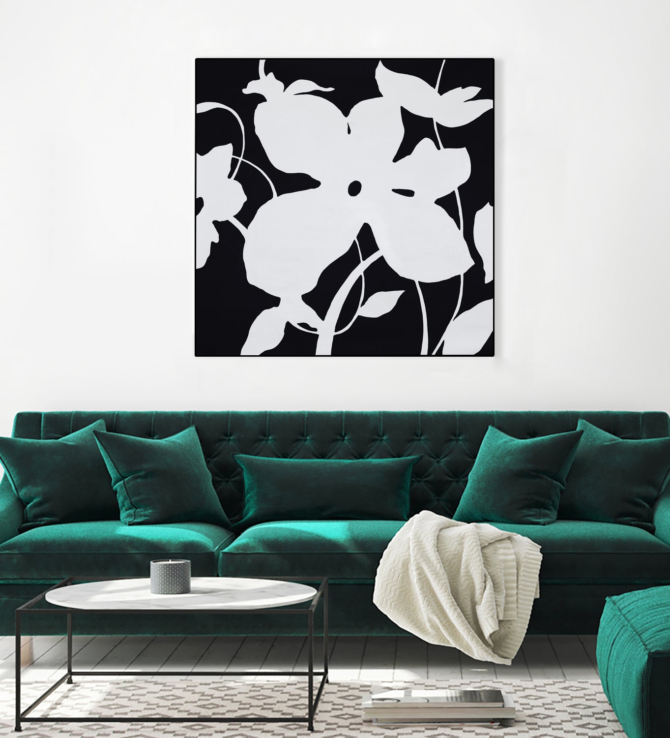 Pop Up Petals I by Daleno Art on GIANT ART - abstract