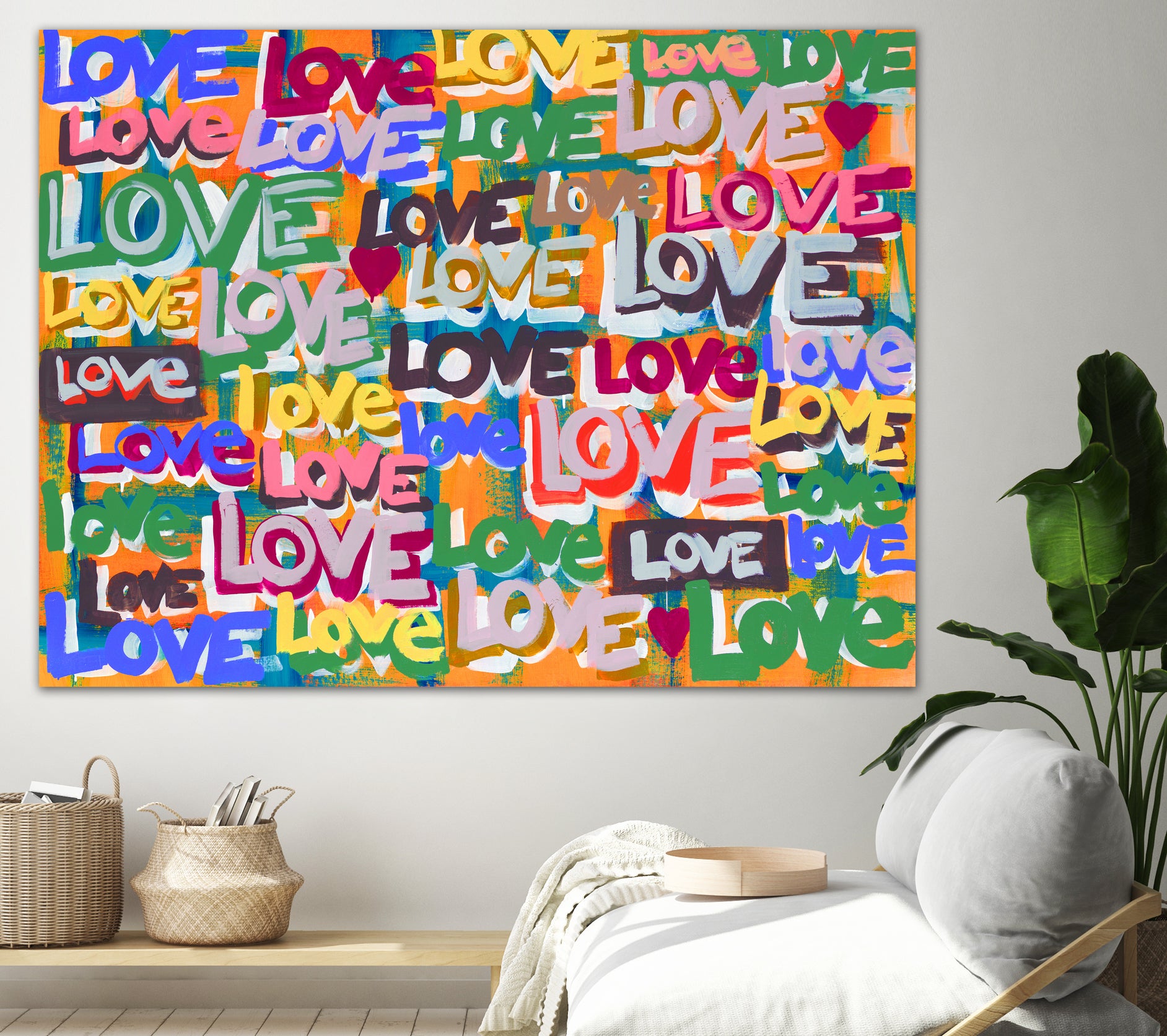 Its time to Love II by Daleno Art on GIANT ART - red figurative love