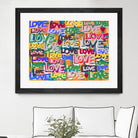 Its time to Love II by Daleno Art on GIANT ART - red figurative love