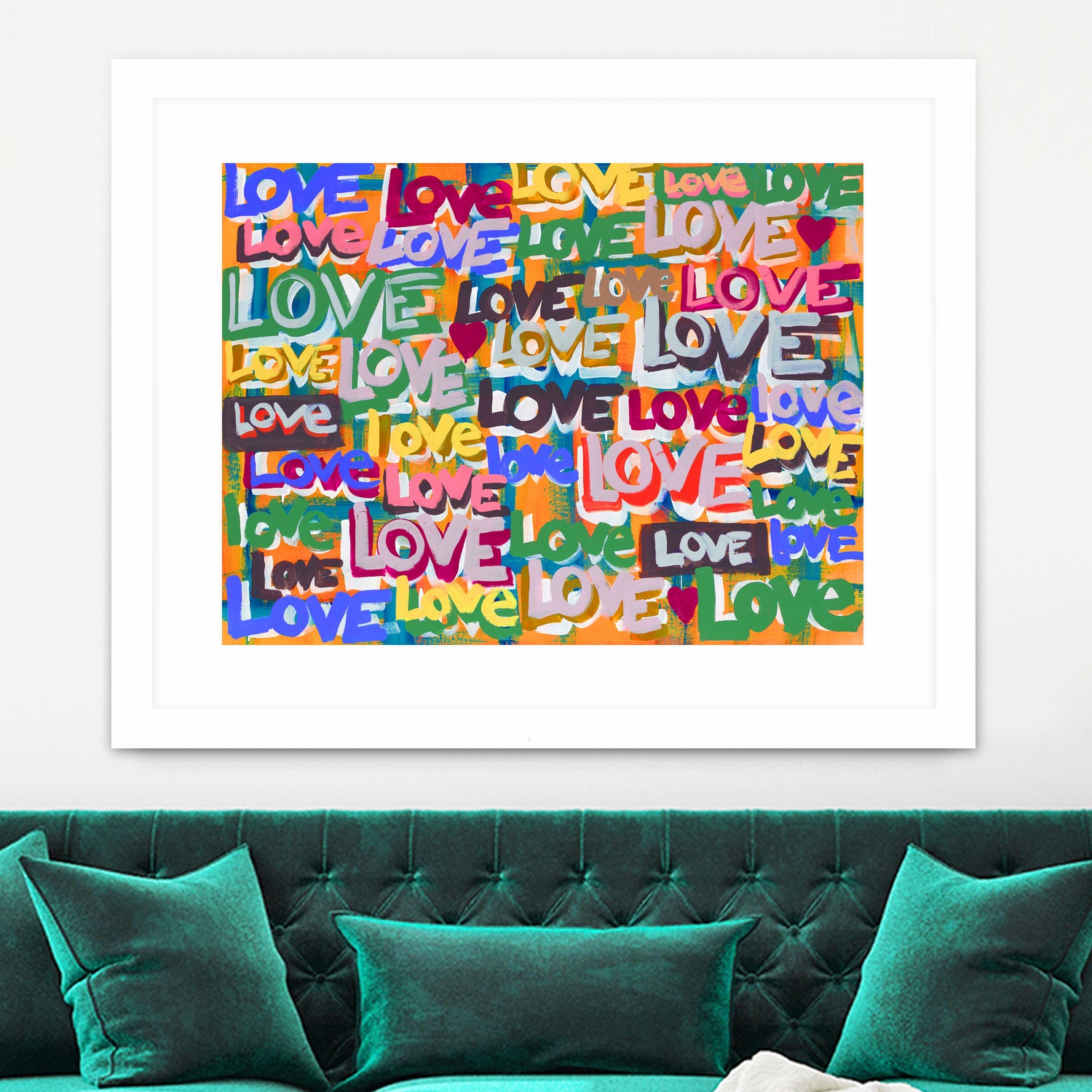 Its time to Love II by Daleno Art on GIANT ART - red figurative love