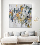 Bright Spring Ahead II by Daleno Art on GIANT ART - yellow abstract