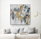 Bright Spring Ahead II by Daleno Art on GIANT ART - yellow abstract