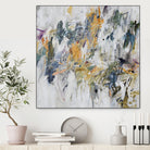 Bright Spring Ahead II by Daleno Art on GIANT ART - yellow abstract