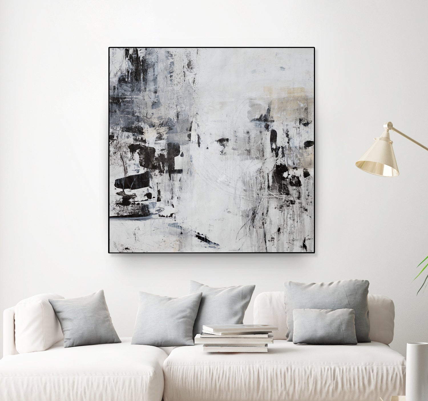 Dont Lose Track by Daleno Art on GIANT ART - balck abstract