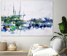 Field and Stream by Daleno Art on GIANT ART - blue absrtact