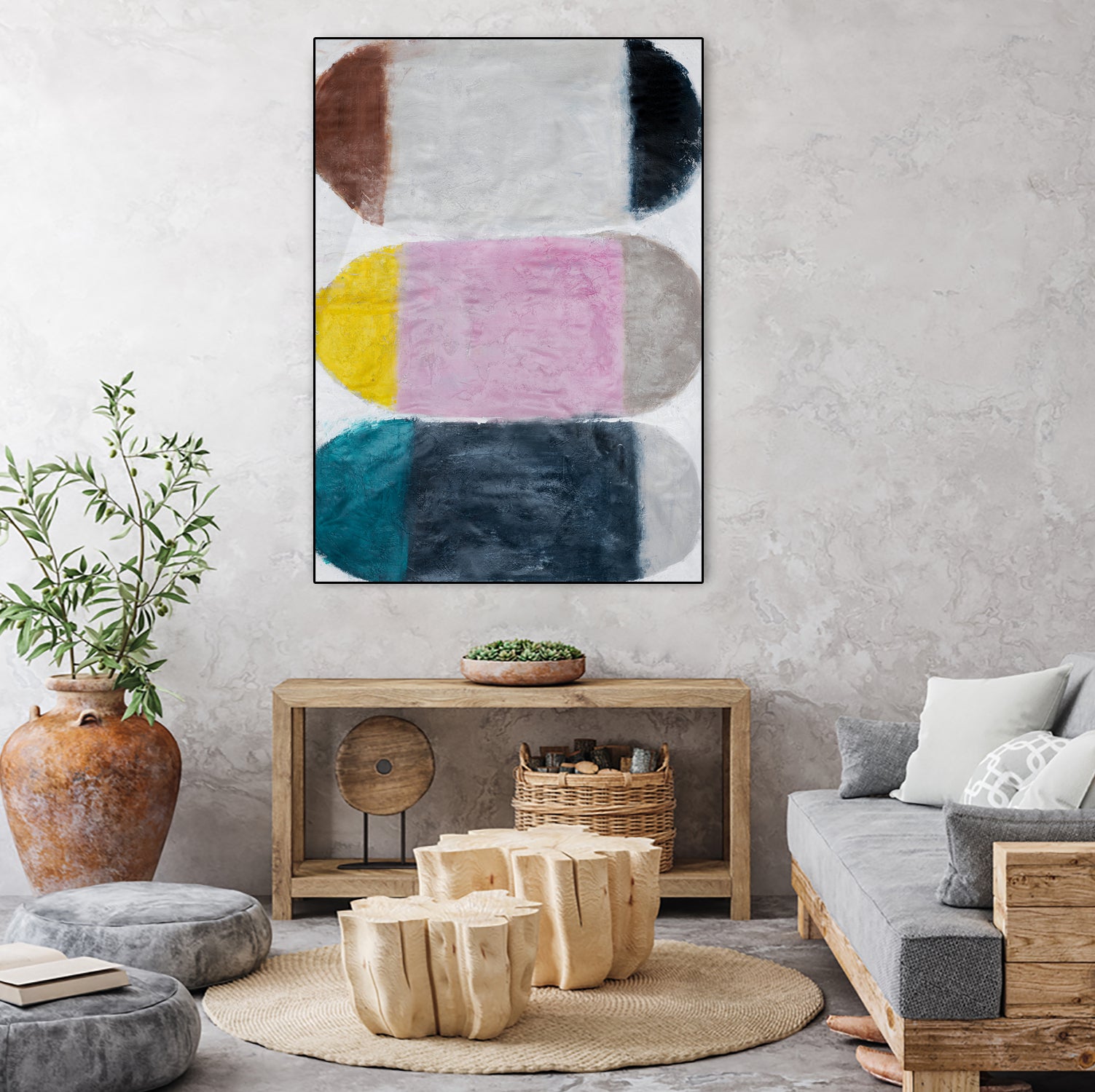 Loungey Vibe by Daleno Art on GIANT ART - abstract