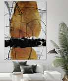 Magic Saw by Daleno Art on GIANT ART - brown abstract