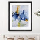 Created In Travel by Daleno Art on GIANT ART - blue abstract