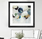 Bonding Moments by Daleno Art on GIANT ART - blue abstract