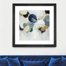 Bonding Moments by Daleno Art on GIANT ART - blue abstract