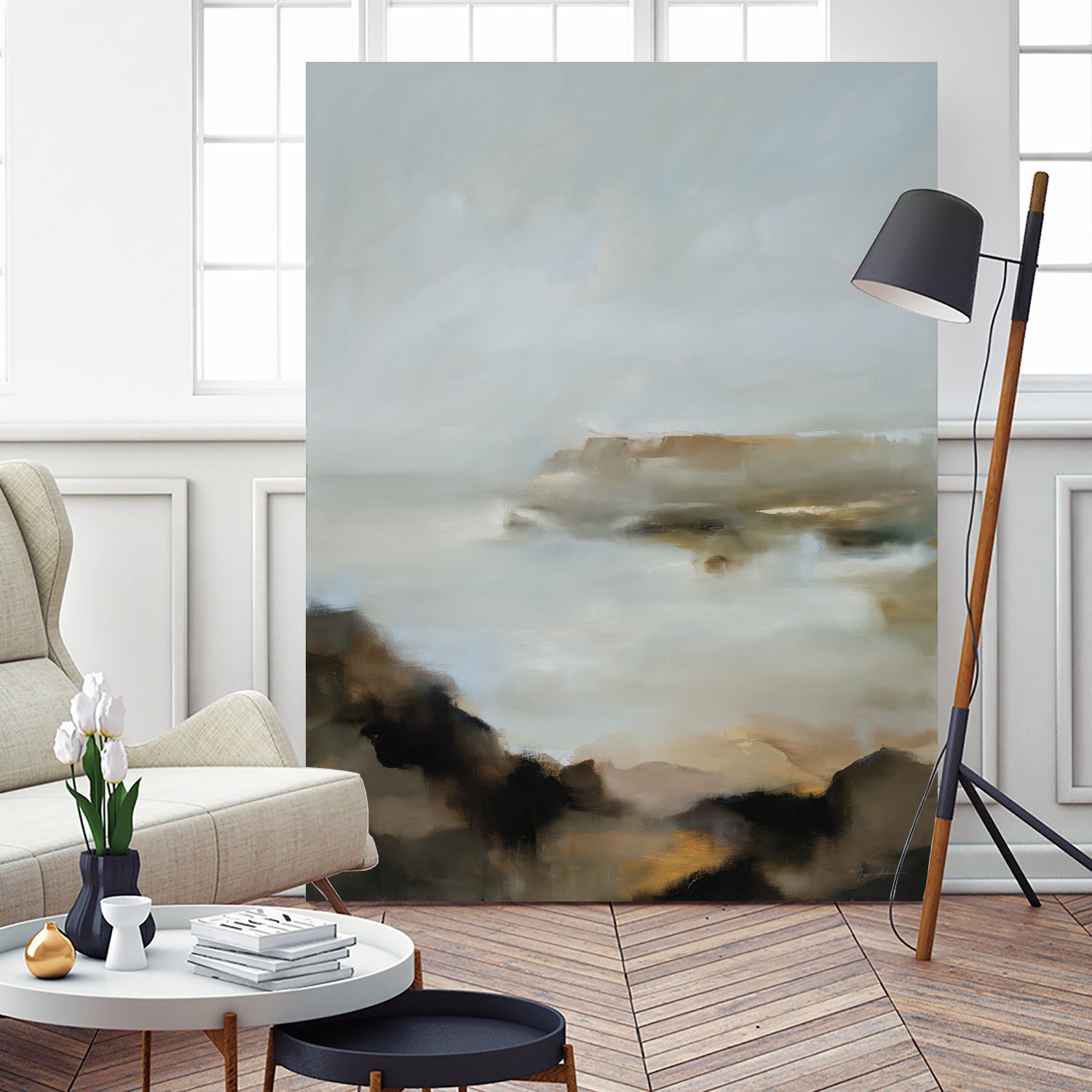 Coastal Reverie by Maggie Sackmann on GIANT ART - abstract