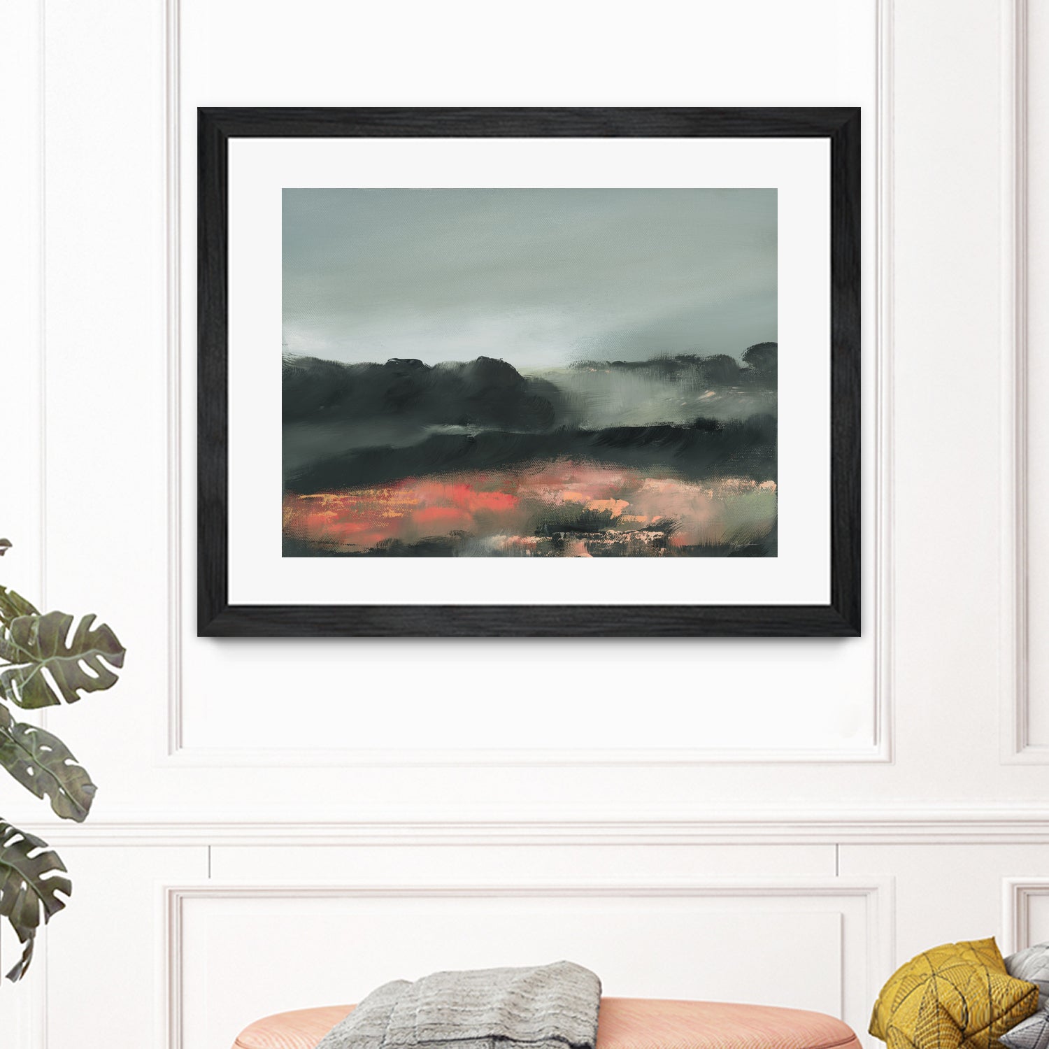 Ruby Meadow by Maggie Sackmann on GIANT ART - abstract