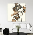 Stacked I by Chris Paschke on GIANT ART - black abstract