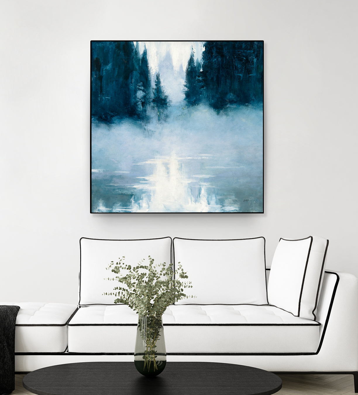 Boundary Waters by Julia Purinton on GIANT ART - blue landscape