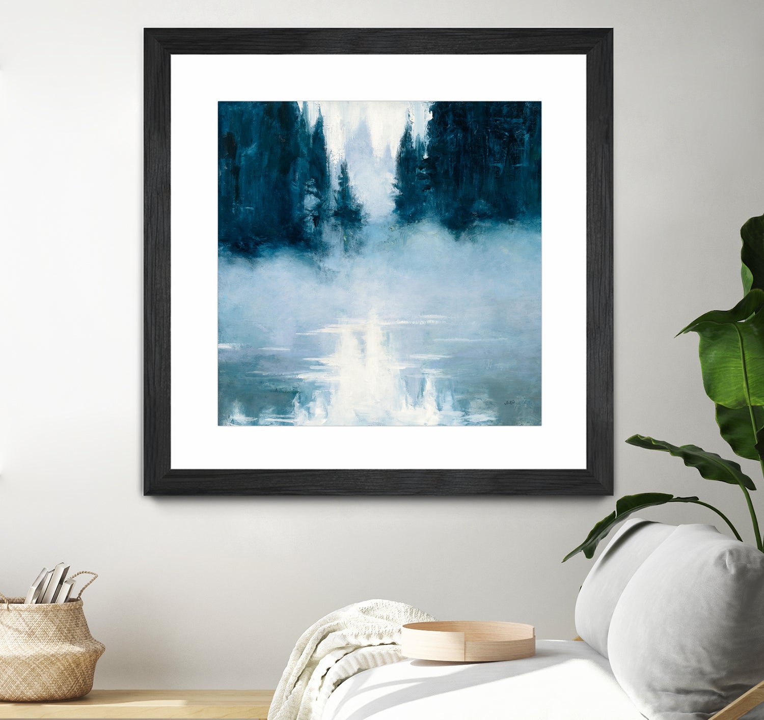 Boundary Waters by Julia Purinton on GIANT ART - blue landscape