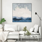 Coastal Landscape by Pamela Munger on GIANT ART - blue abstract